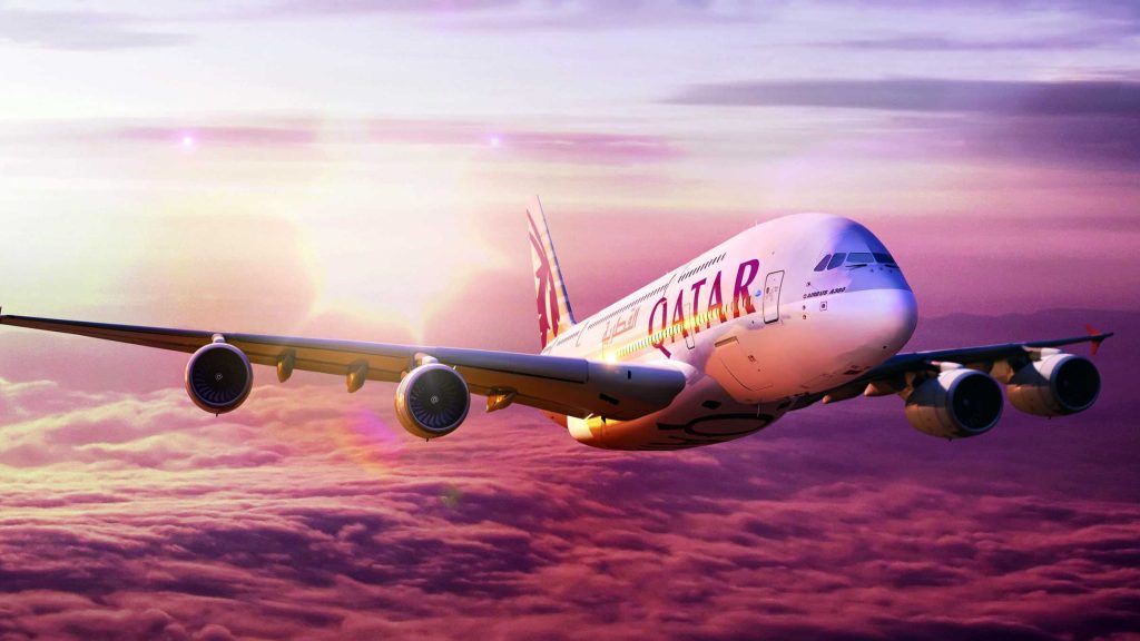 Airplane, Qatar Airways